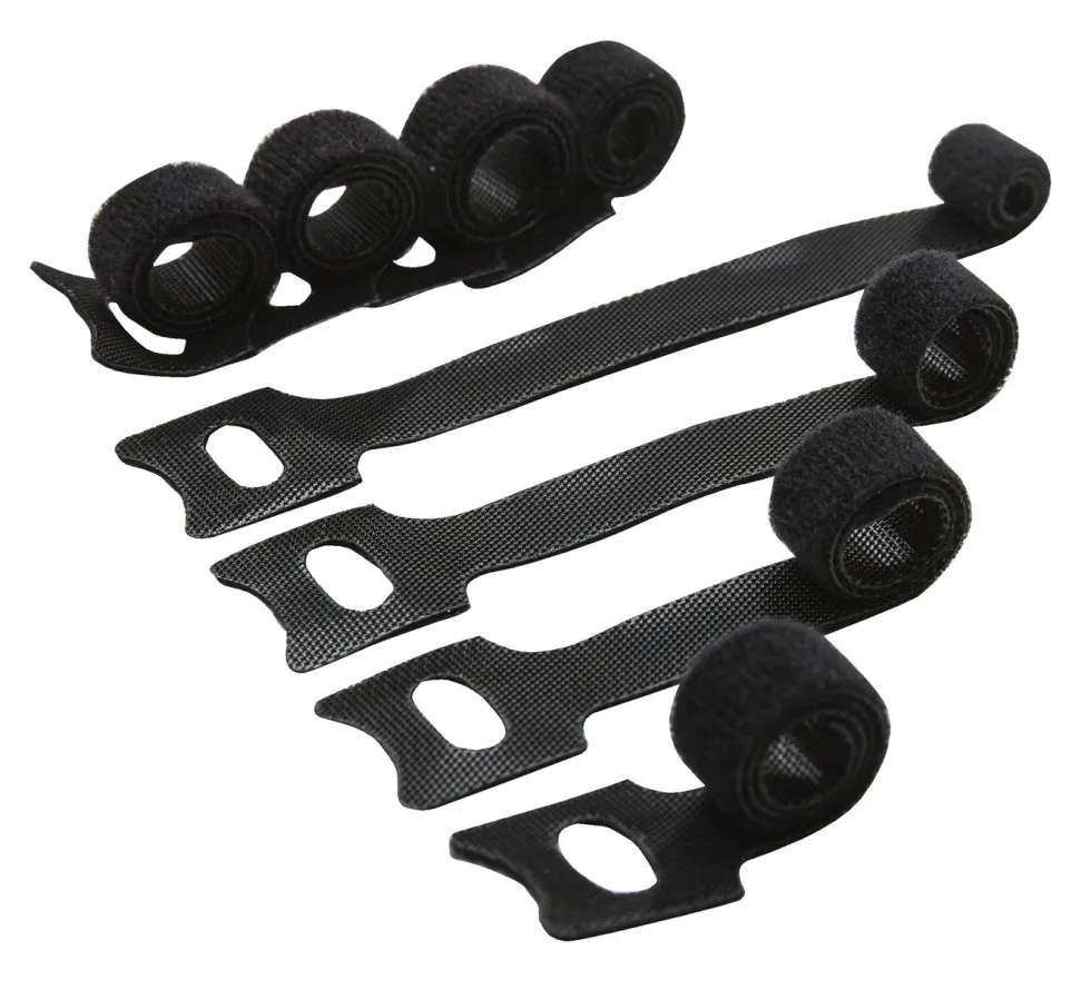 Luxorparts Kabelsamler 8-pk. Svart