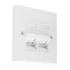 Luxorparts Keystone-vegguttak vinklet