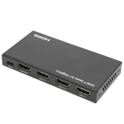Luxorparts 4K HDMI-switch med fjernkontroll 3-veis