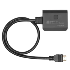 Luxorparts Kompakt 4K HDMI-switch/splitter 2-veis