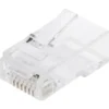 Luxorparts RJ45-kontakt for rund Cat. 6 UTP-kabel, 20-pk.