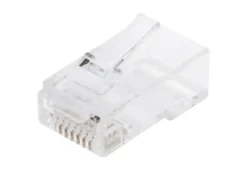 Luxorparts RJ45-kontakt for rund Cat. 6 UTP-kabel, 20-pk.