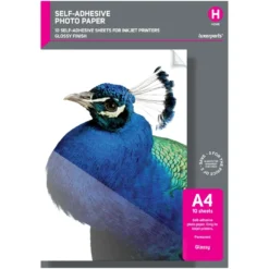 Luxorparts Selvklebende fotopapir A4 10-pk.