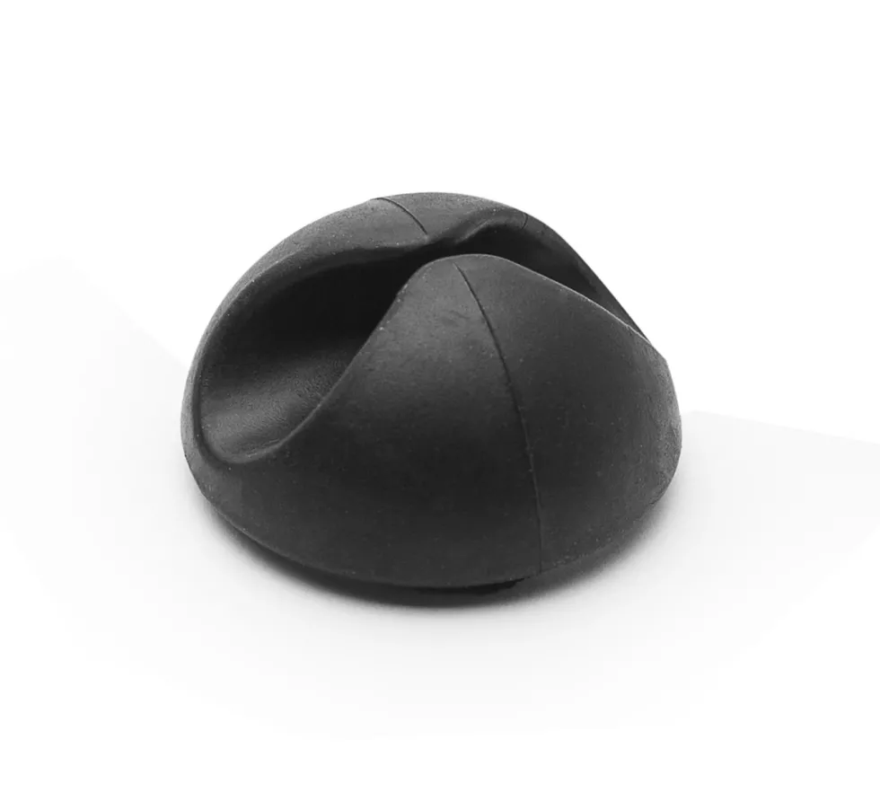 Luxorparts Selvklebende kabelholder Svart