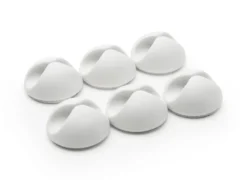 Luxorparts Selvklebende kabelholder Hvit