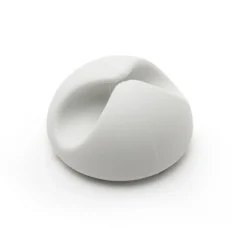 Luxorparts Selvklebende kabelholder Hvit