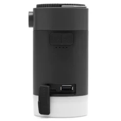 Luxorparts Solcellepumpe med lykt og powerbank-funksjon