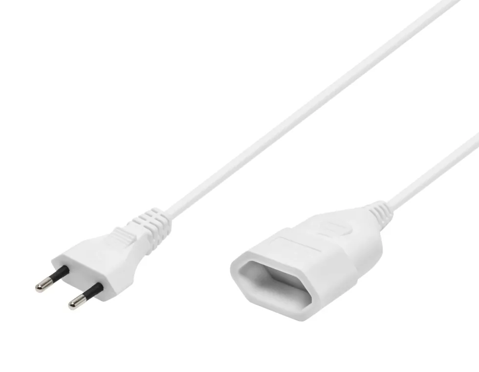Luxorparts Ujordet skjøteledning 2,5 m (EU) 2-pk.