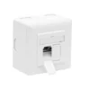 Luxorparts Utenpåliggende FTP-nettverksuttak Cat. 6 2-ports