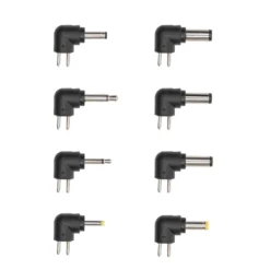 Luxorparts 12 V-adapter med 8 DC-kontakter 24W