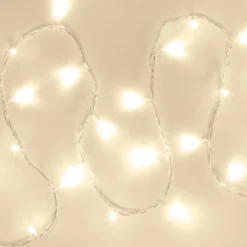 Lyslenke 240 LED 18 m (klar)
