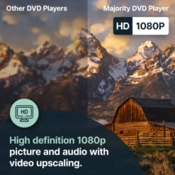 Majority DVD spiller