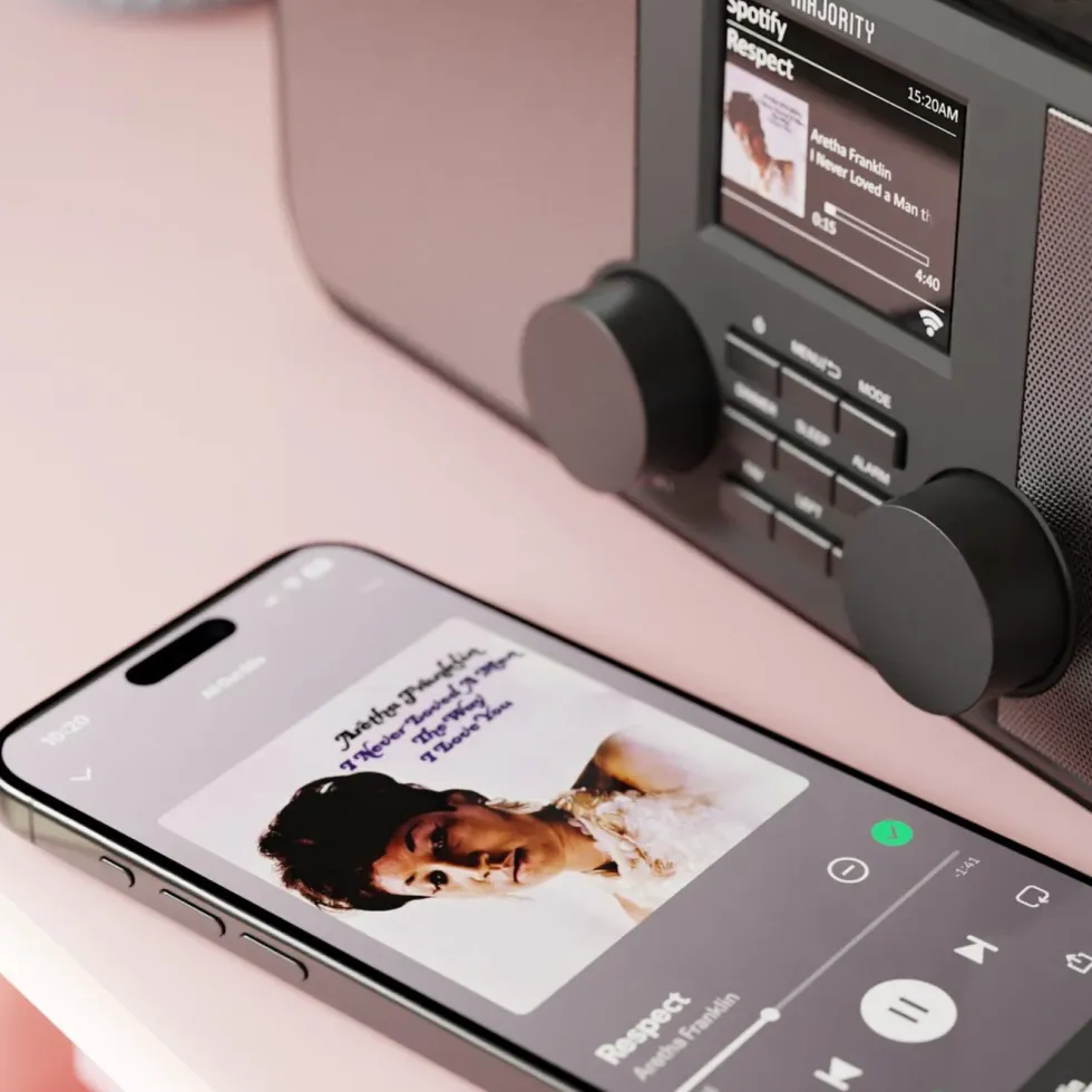 Majority Rostock internettradio med Spotify Connect
