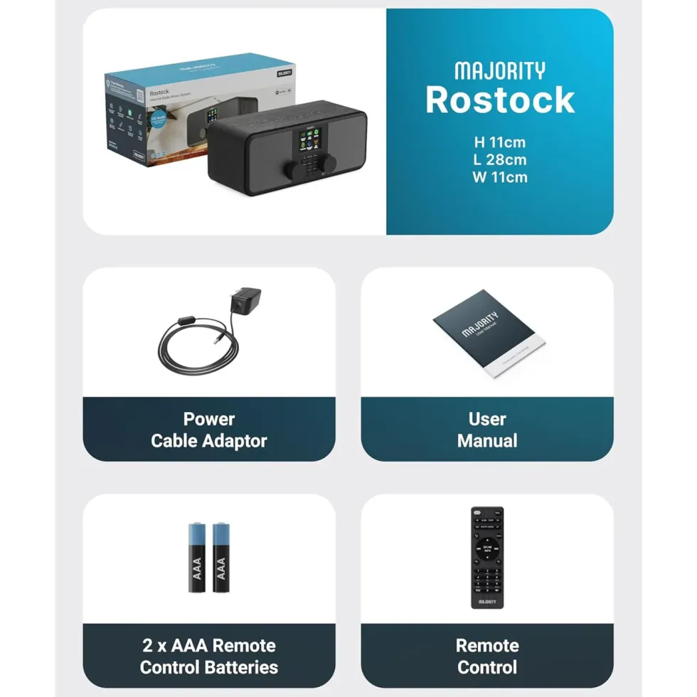 Majority Rostock internettradio med Spotify Connect