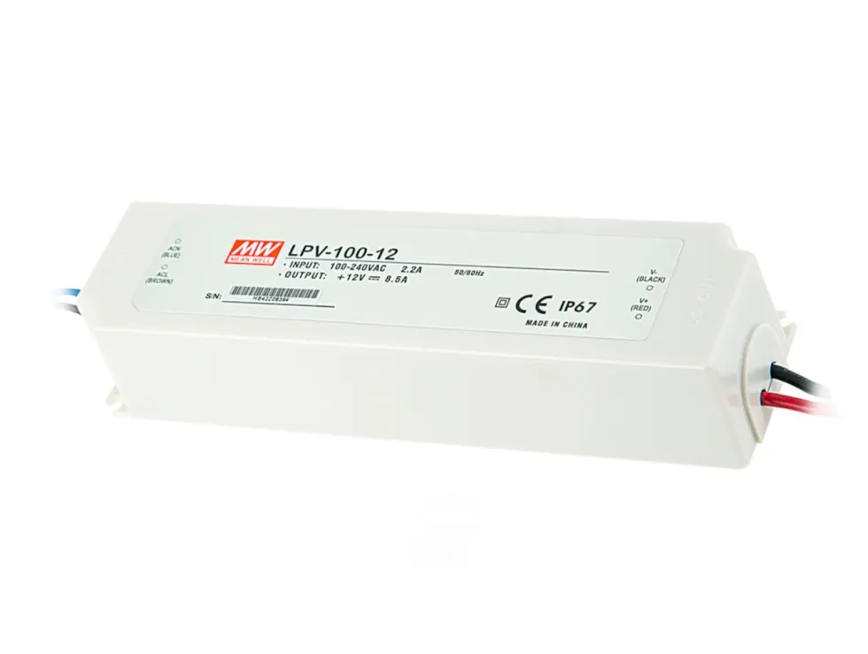 Mean Well LED-transformator 100 W