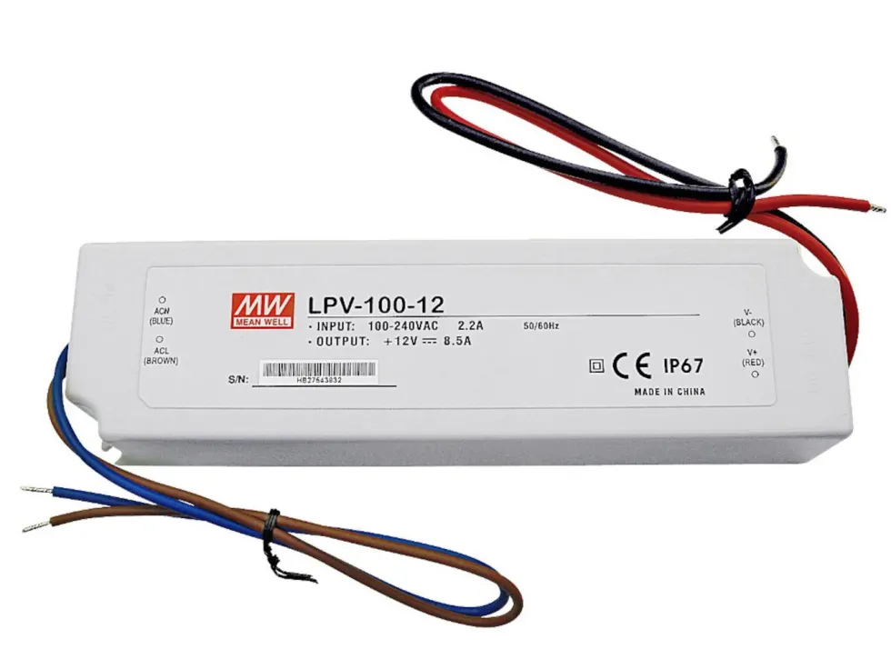 Mean Well LED-transformator 100 W