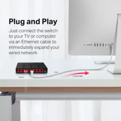 Mercusys Gigabitswitch 8 porter