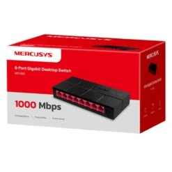 Mercusys Gigabitswitch 8 porter