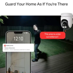 Mercusys MC510 – Outdoor Pan/Tilt Security wifi overvåkingskamera