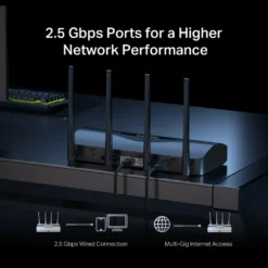 Mercusys MR27BE Dual-Band Wifi 7-ruter