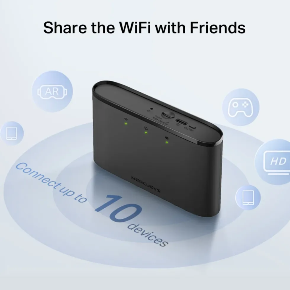 Mercusys MT110 4G LTE-ruter