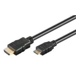 Mini-HDMI-kabel High Speed 2,5 m