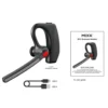 MIXX Mono Headset B10 trådløst med ENC-mikrofon Svart