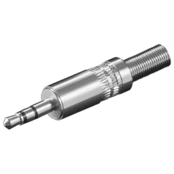 3,5 mm-kontakt-hann i metall (stereo) v2