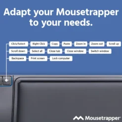 MouseTrapper Prime Trådløs ergonomisk mus