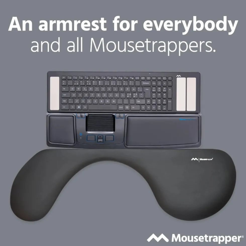 MouseTrapper TB215 Underarmsstøtte for tastatur