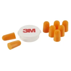 3M Ørepropper 1100 med oppbevaringsboks Oransje
