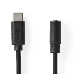 Nedis Adapterkabel med USB-C til 3,5-mm 1 m