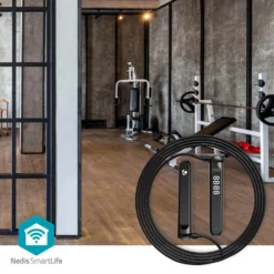 Nedis 2-i-1 Fitness Smart Hoppetau med Bluetooth