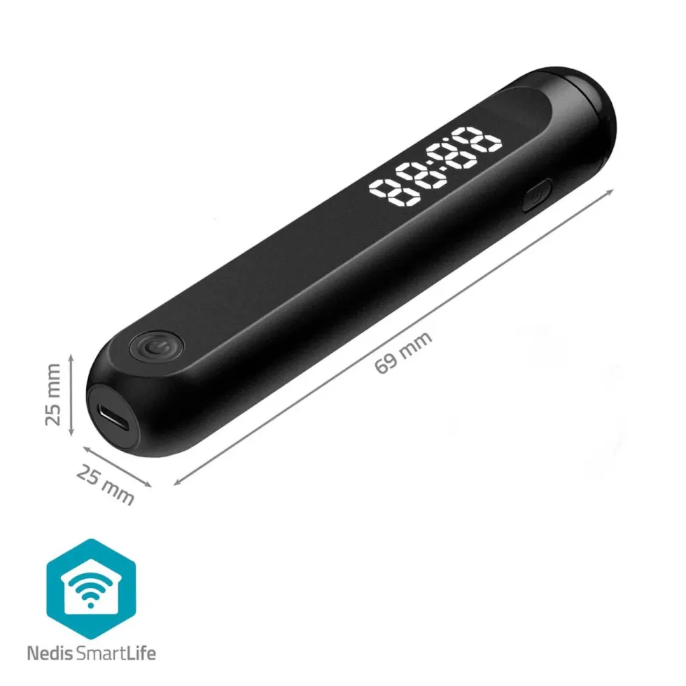 Nedis 2-i-1 Fitness Smart Hoppetau med Bluetooth
