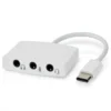 Nedis Lydadapter med USB-C