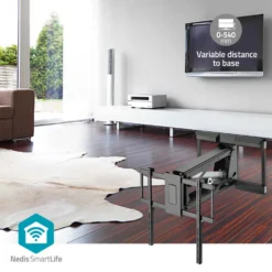 Nedis Motorisert TV-veggfeste 37–75