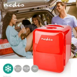 Nedis Portabelt minikjøleskap 4 l