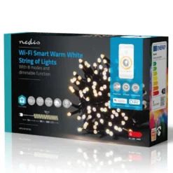 Nedis SmartLife Varmhvit Lyslenke 10 m