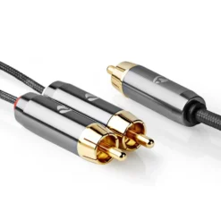 Nedis Subwooferkabel RCA til 2x RCA 3 m