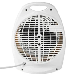 Nedis Varmevifte 1000/2000 W med veltsikring Hvit