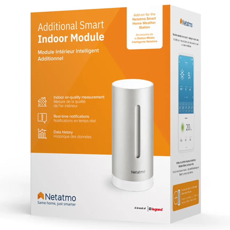 Netatmo Ekstra innendørssensor til Netatmo Weather Station