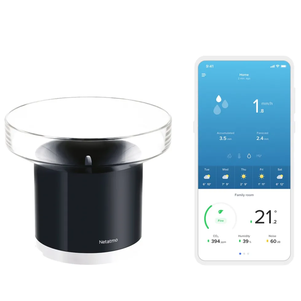 Netatmo Regnsensor for Netatmo værstasjon