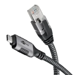 Nettverkskabel med USB-tilkobling USB-C 2 m