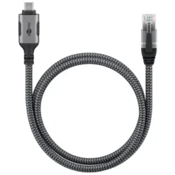 Nettverkskabel med USB-tilkobling USB-C 1 m