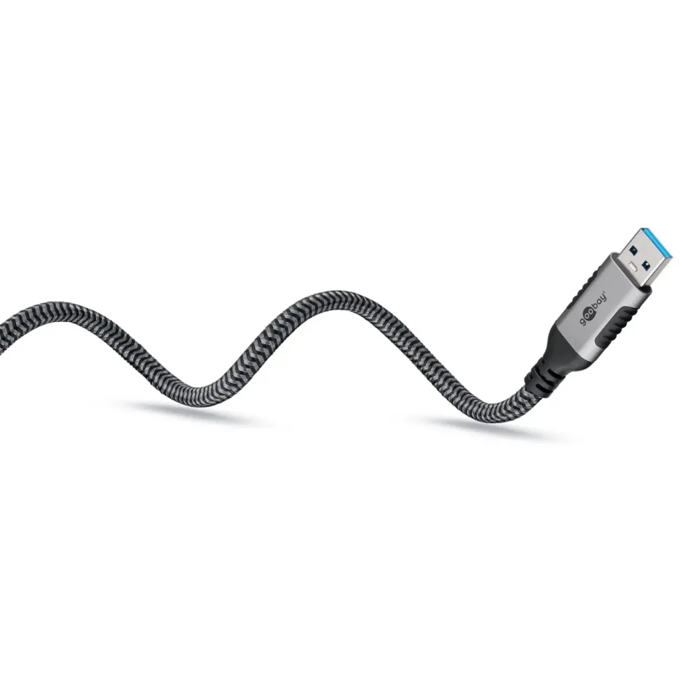 Nettverkskabel med USB-tilkobling USB-A 2 m