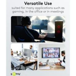 Nettverkskabel med USB-tilkobling USB-A 1 m