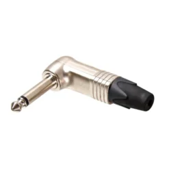Neutrik 6,3 mm-hannkontakt, vinklet Mono