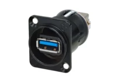 Neutrik USB 5 Gb/s-paneladapter