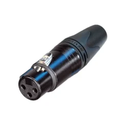 Neutrik XLR-hunn Svart