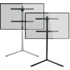 Nikabe V-base-gulvstativ for TV-er på 49-70" Svart